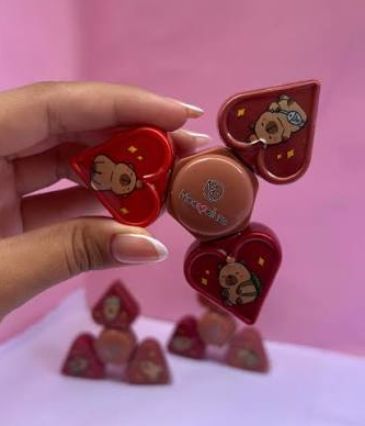 MAQUIAGEM INFANTIL - GLOSS SPINNER 3 EM 1 CAPIVARA