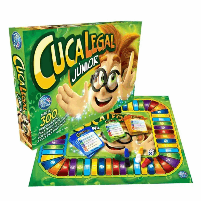 JOGO DE TABULEIRO CUCA LEGAL JUNIOR PAIS E FILHOS