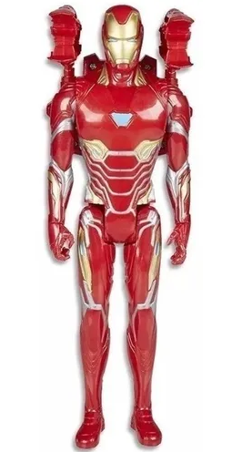 BONECO VINGADORES HOMEM DE FERRO COM ACESSÓRIOS - HASBRO - Imagem 3
