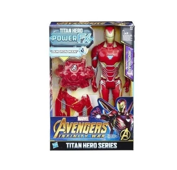 BONECO VINGADORES HOMEM DE FERRO COM ACESSÓRIOS - HASBRO