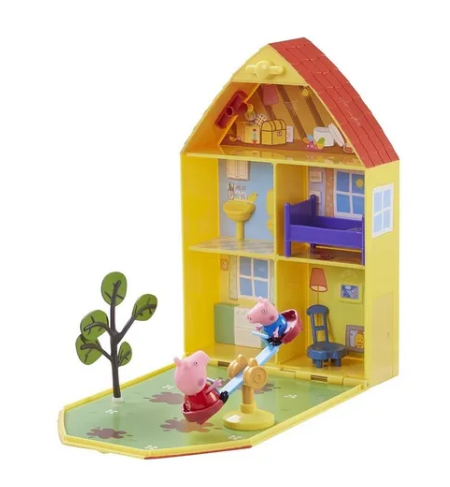 Playset e Mini Figuras - Peppa Pig - Casa da Peppa - Diversão