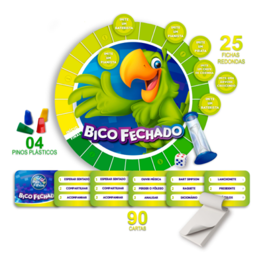 JOGO DE TABULEIRO BICO FECHADO - Imagem 2