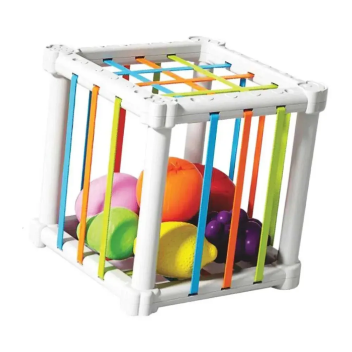 CUBO ENTRELAÇADO BRINQUEDO PEDAGÓGICO - TOY MIX