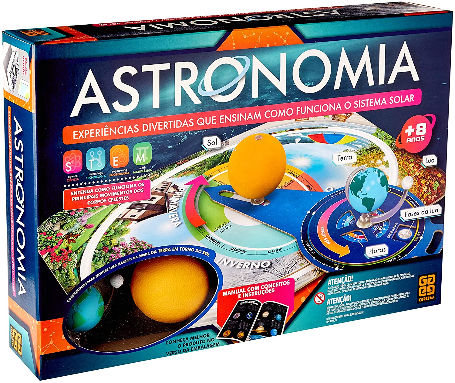 JOGO DE TABULEIRO ASTRONOMIA-GROW – Armazém