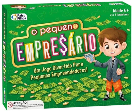 JOGO O PEQUENO EMPRESÁRIO A PARTIR DE 6 ANOS - PAIS E FILHOS