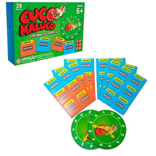 JOGO CUCO MALUCO 38 PEÇAS - PEDAGÓGICO COLUNA