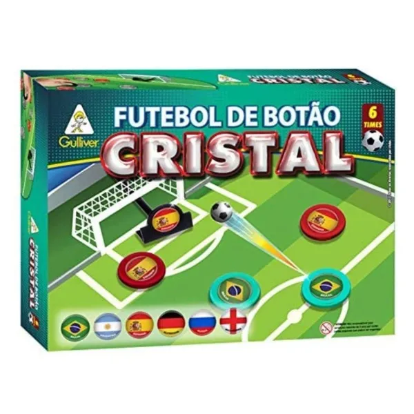 JOGO BOTÃO FUTEBOL 6 TIMES - GULLIVER