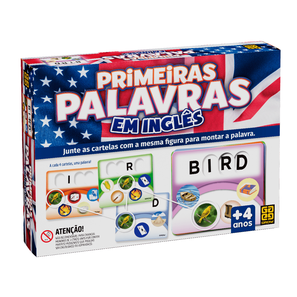 Jogo Primeiras Palavras em Inglês Grow - News Center Online - newscenter