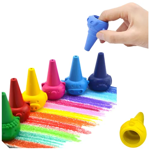 GIZ DE CERA DE DEDO - 10 PEÇAS ANIMAIS