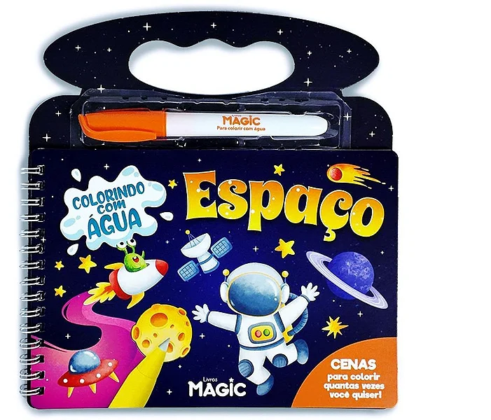 ESPAÇO AQUABOOK LIVRO BRINQUEDO - PEDAGOGICO MAGIC