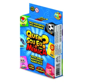 JOGO DE CARTAS QUEM SOU EU + MÍMICA PEDAGÓGICO  - GGB