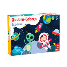QUEBRA-CABEÇA ESPACIAL 9 PEÇAS - COLUNA
