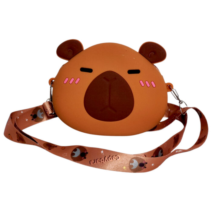 BOLSA SILICONE CAPIVARA ALÇA REGULÁVEL - UNIDADE