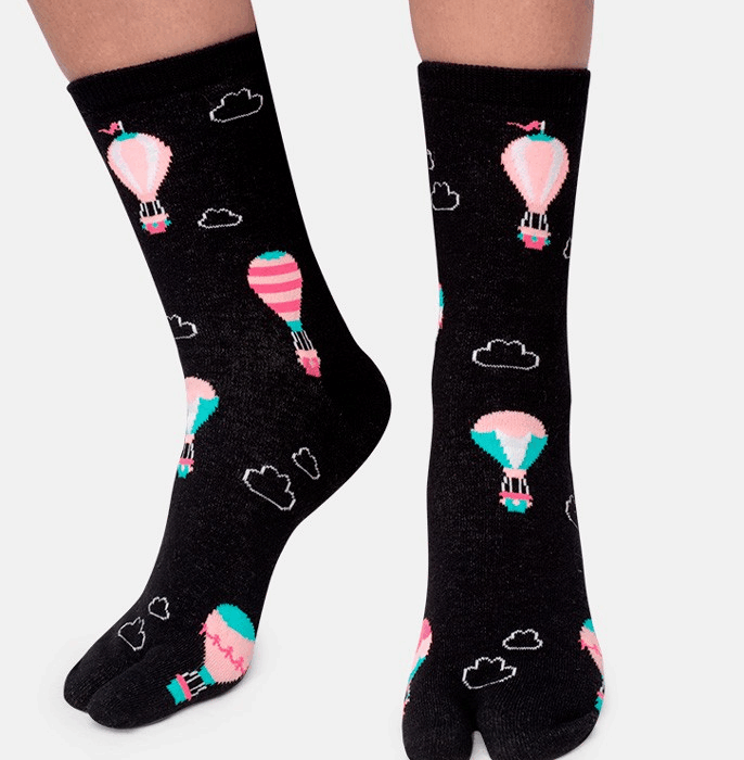 MEIA DEDINHOS CHINELINHO BALÕES 34 A 39 - PUKET