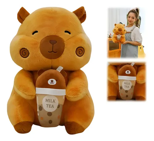 CAPIVARA GIGANTE DE PELÚCIA 55CM