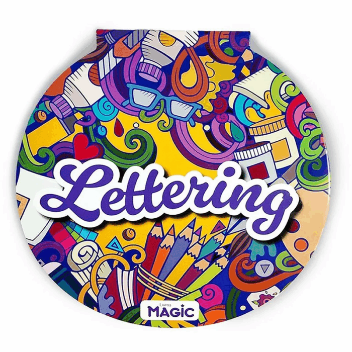 LIVRO BRINQUEDO LETTERING PEDAGÓGICO