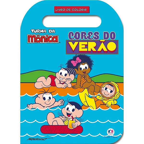 LIVRO BRINQUEDO PEDAGÓGICO TURMA DA MÔNICA