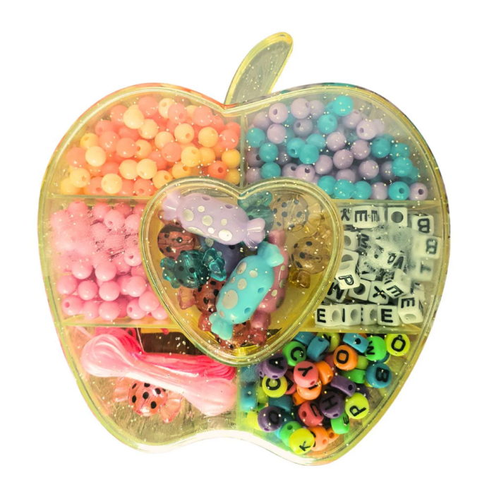 KIT ESTOJO MIÇANGAS PARA FAZER PULSEIRAS E ACESSÓRIOS SORTIDO