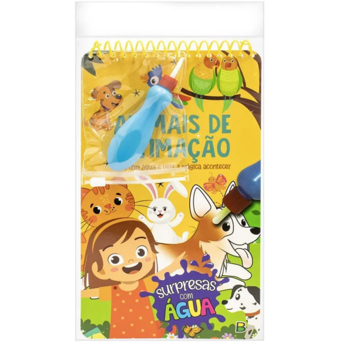 ANIMAIS DE ESTIMAÇÃO LIVRO BRINQUEDO AQUABOOK - PEDAGOGICO BRASILEITURA