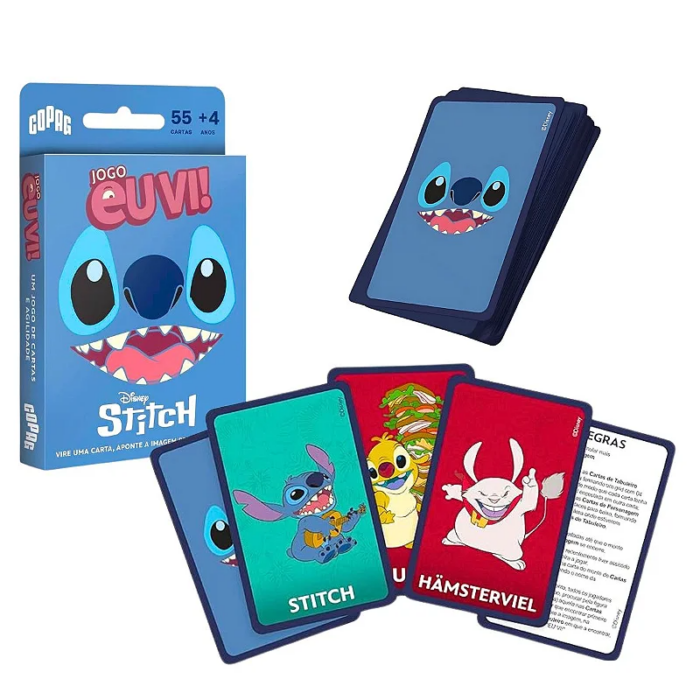 JOGO DE CARTAS EU VI - COPAG PEDAGÓGICO STITCH