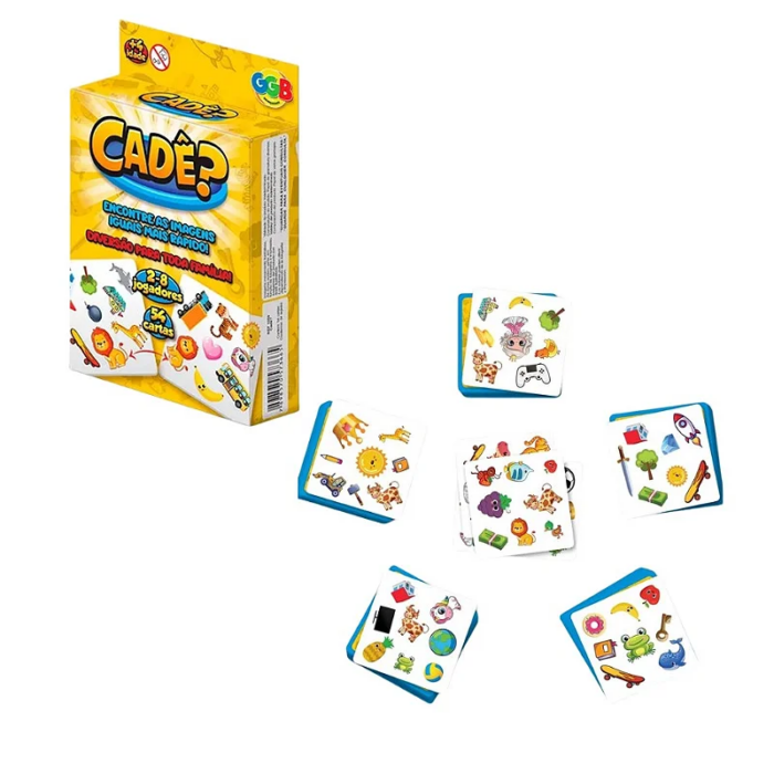 JOGO DE CARTAS PEDAGÓGICO  - CADÊ GGB