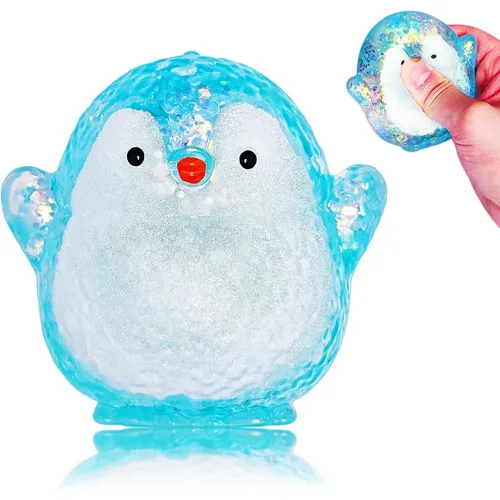 SQUISH ICE GLITTER PINGUIM - PEDAGÓGICO UNIDADE SORTIDO